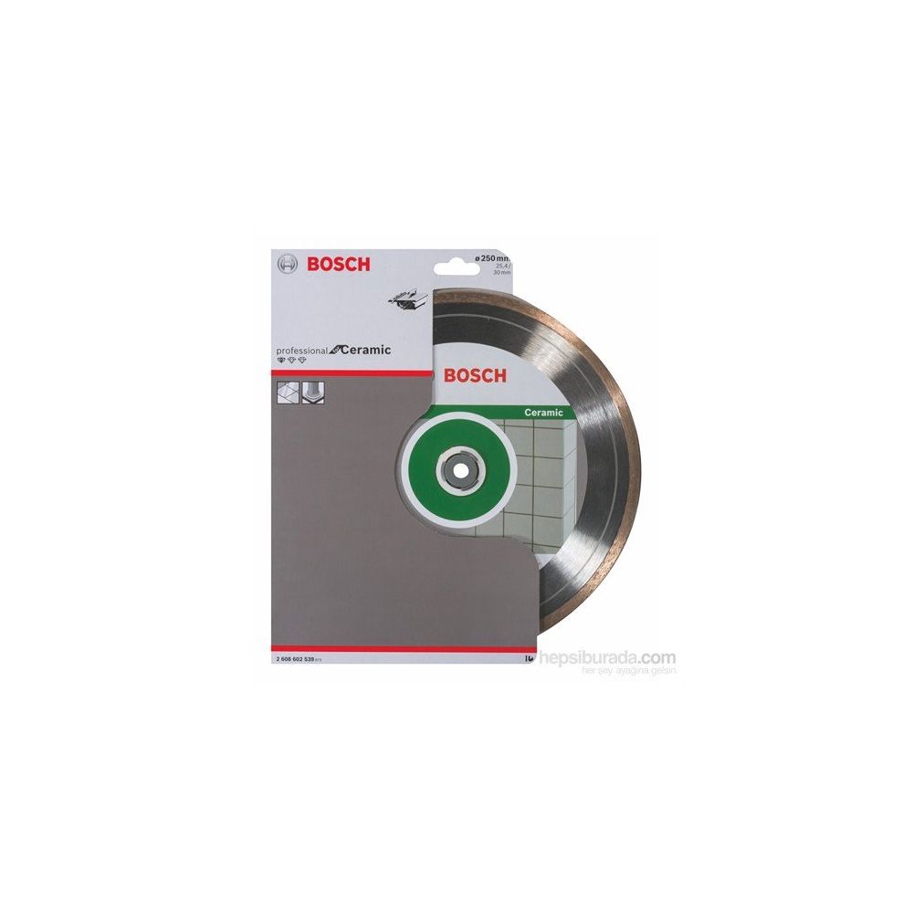 Bosch 2608602539 250 Mm Seramik Kesici Elmas Disk Fiyatlari