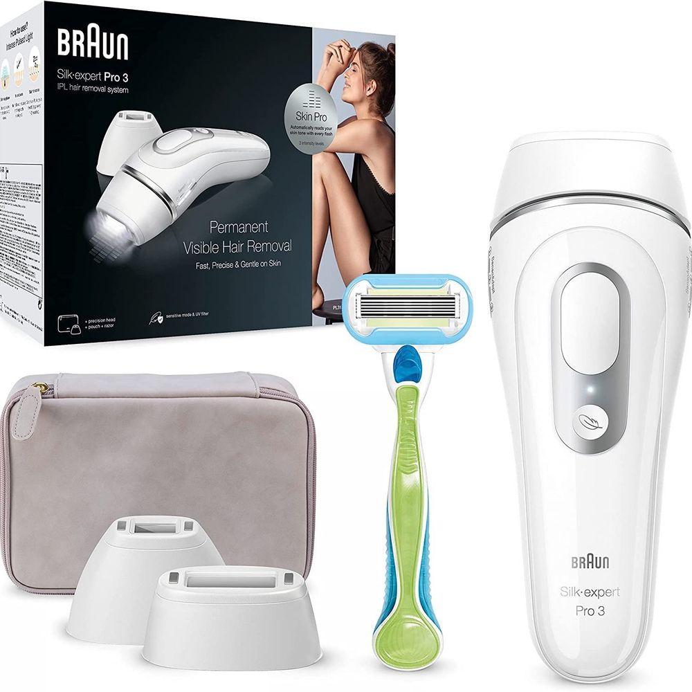 Braun Silk Expert Pro 3 PL3133 300.000 Atımlı 2 Başlıklı Yeni