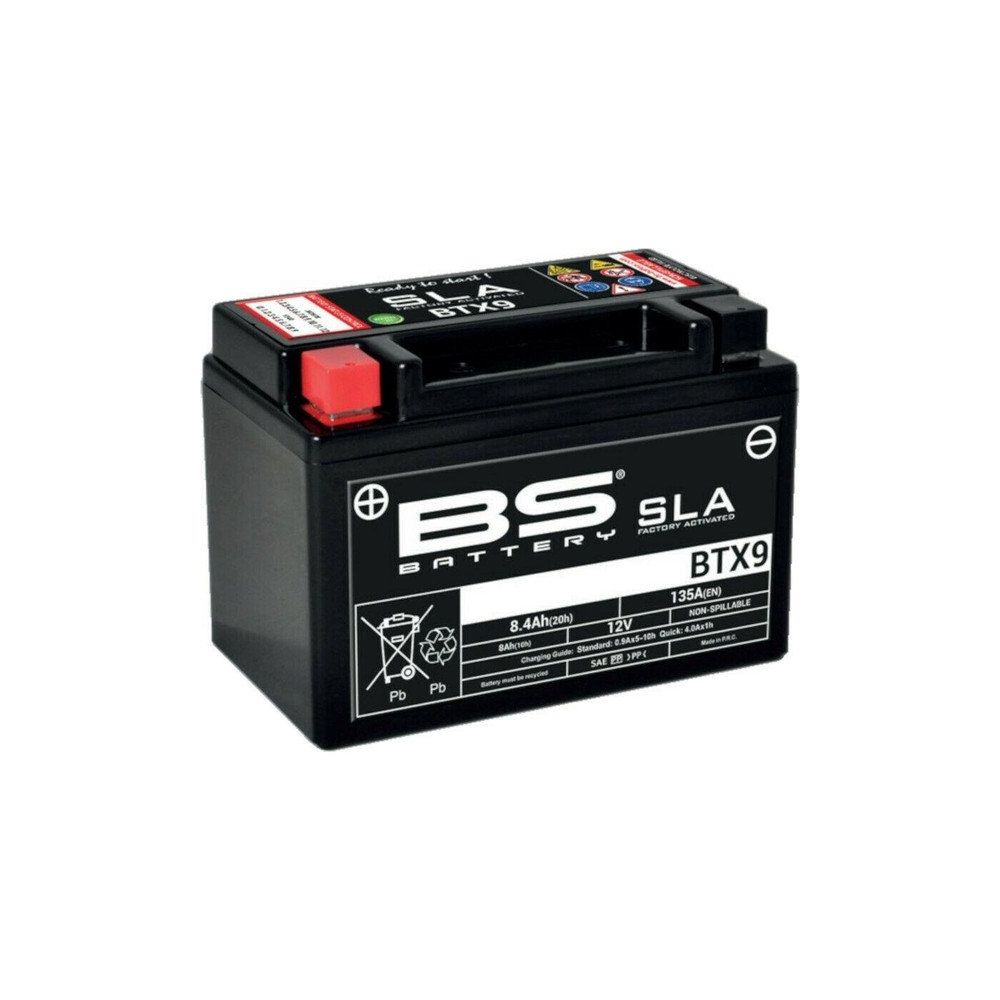 BS Battery BTX9 SLA 1986-2007 Honda VT 600 Shadow Uyumlu Jel Akü