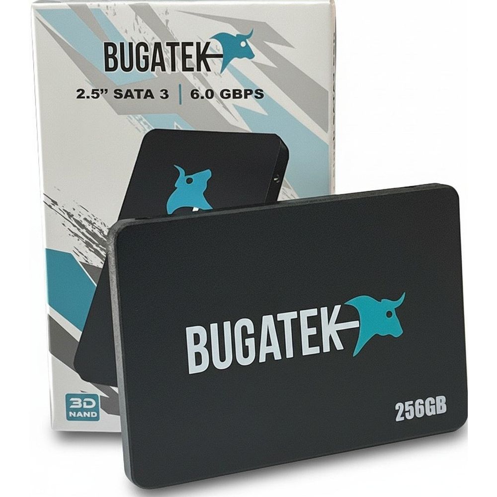 Bugatek BG1526 256 GB 520/480 MBS 2.5 inç Sata 3 SSD