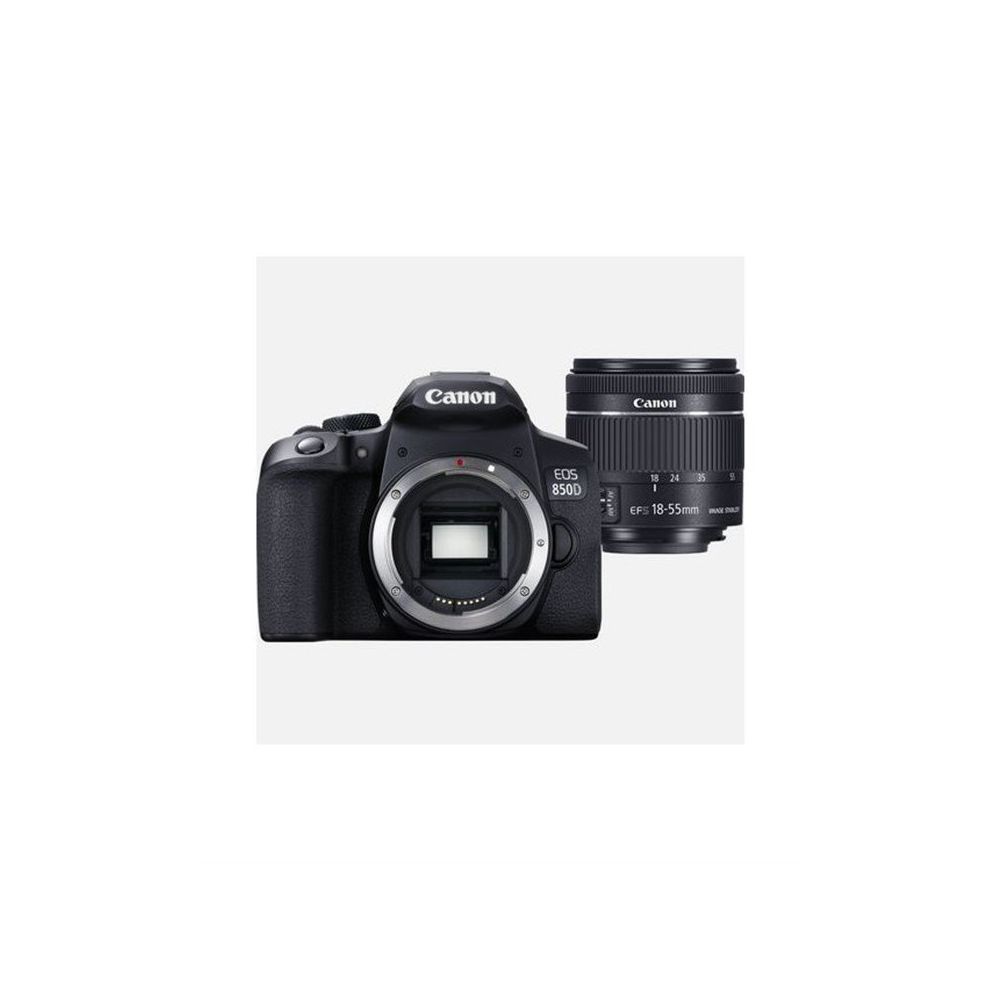 Canon 850D 18-55 IS STM DSLR Siyah Fotoğraf Makinesi