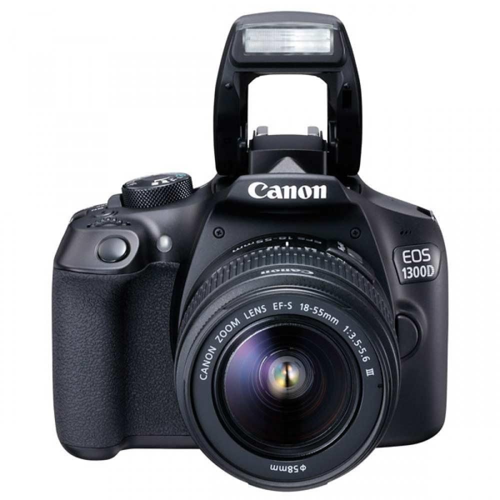 Canon EOS 1300D 18-55mm DC III Lens DSLR Fotoğraf Makinesi