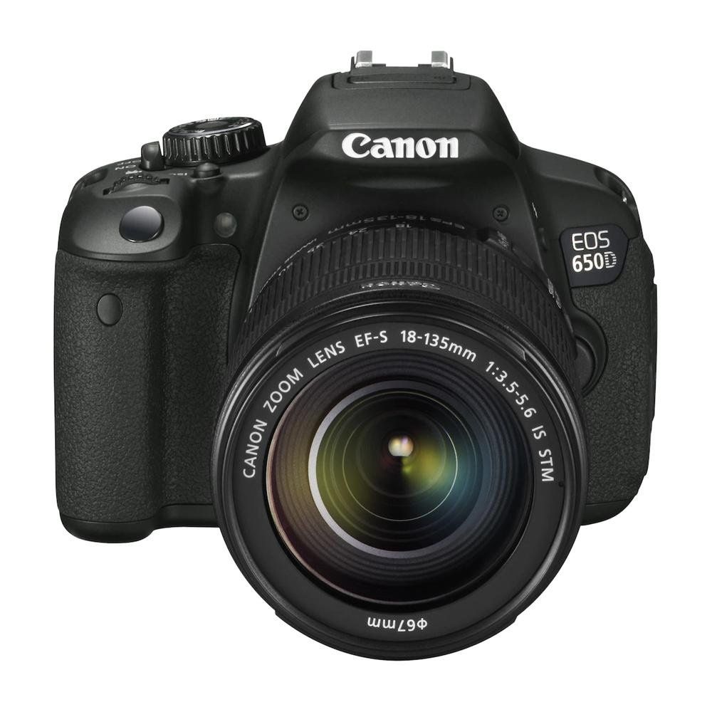 Canon EOS 650D 18-135mm IS Lens Siyah DSLR Fotoğraf Makinesi