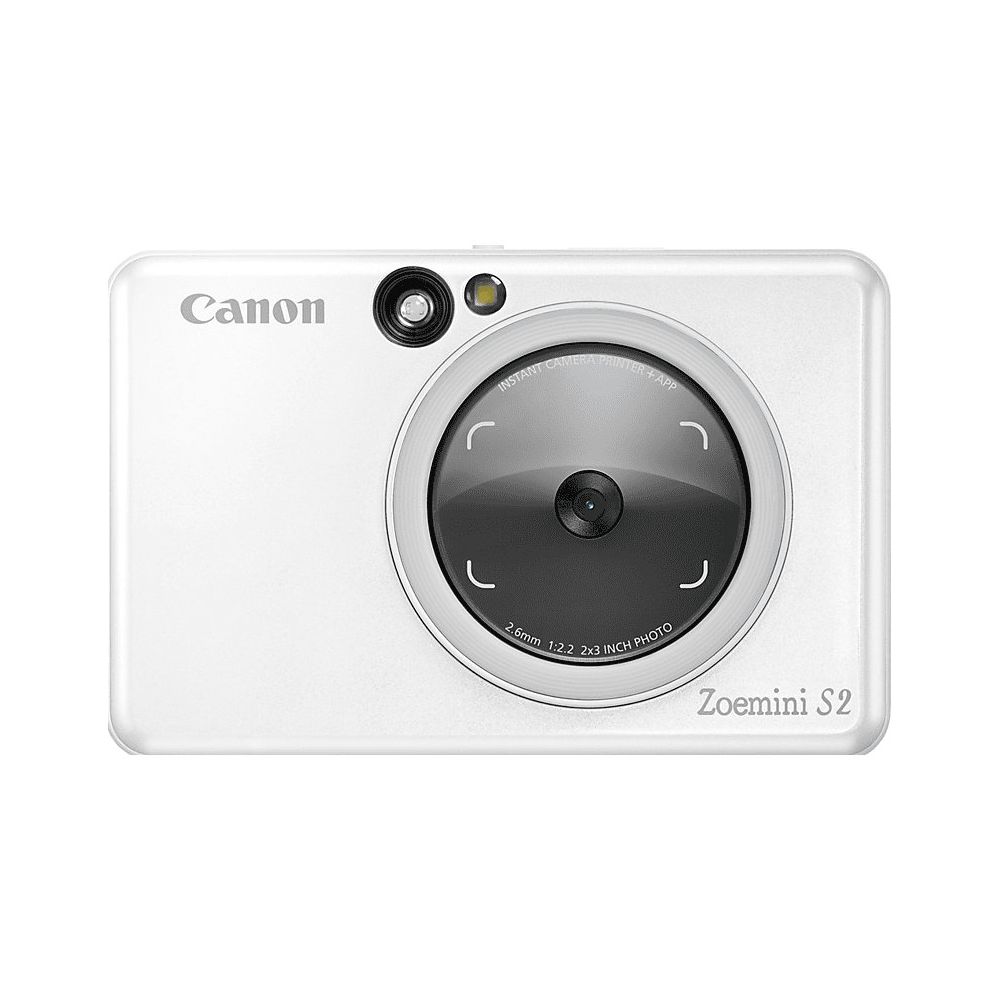 Canon Instant Cam. Printer Zoemini S2 İnci Beyazı Fotoğraf Makinesi