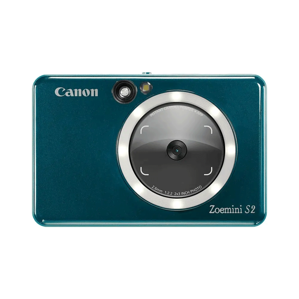 Canon İnstant Cam Printer Zoemini S2 Koyu Turkuaz Fotoğraf Makinesi