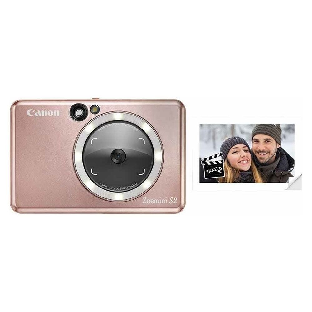 Canon Zoemini S2 Rose Gold Şipşak Fotoğraf Makinesi Fiyatları