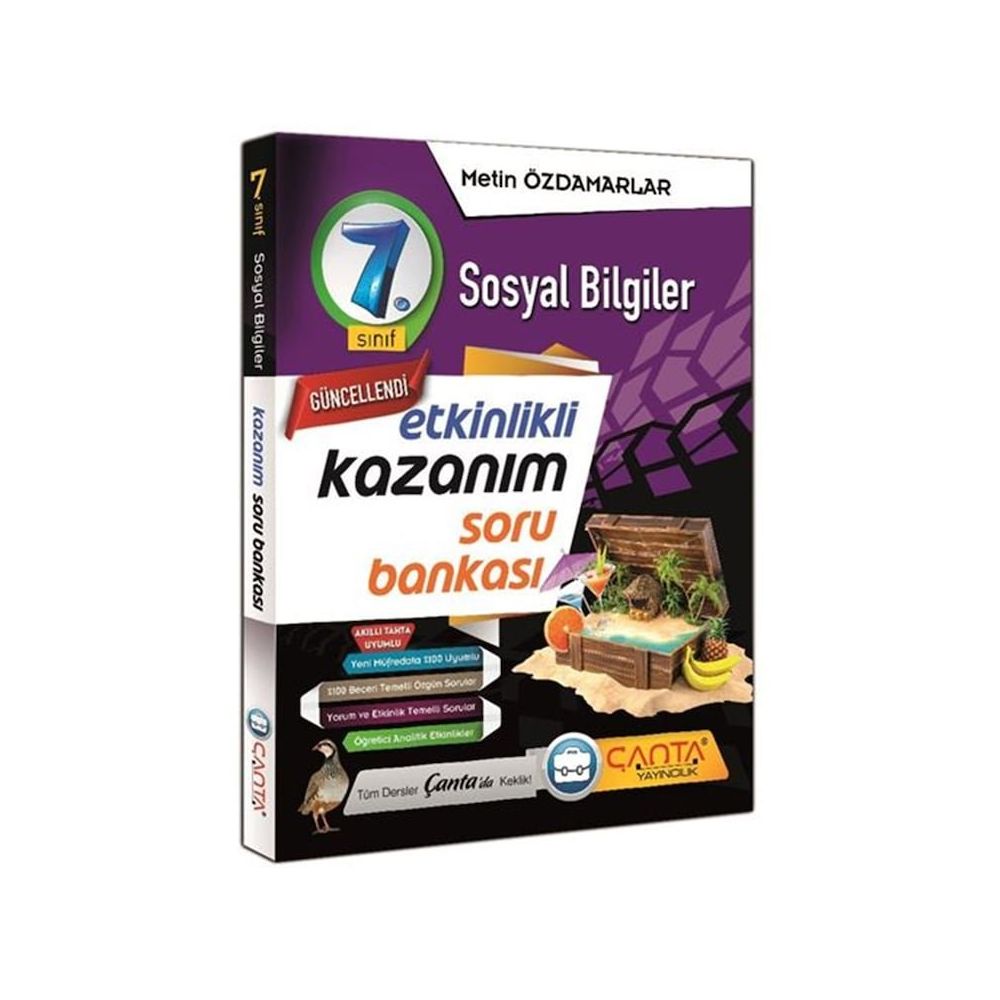 Çanta Yayınları 7. Sınıf Sosyal Bilgiler Etkinlikli Kazanım Soru