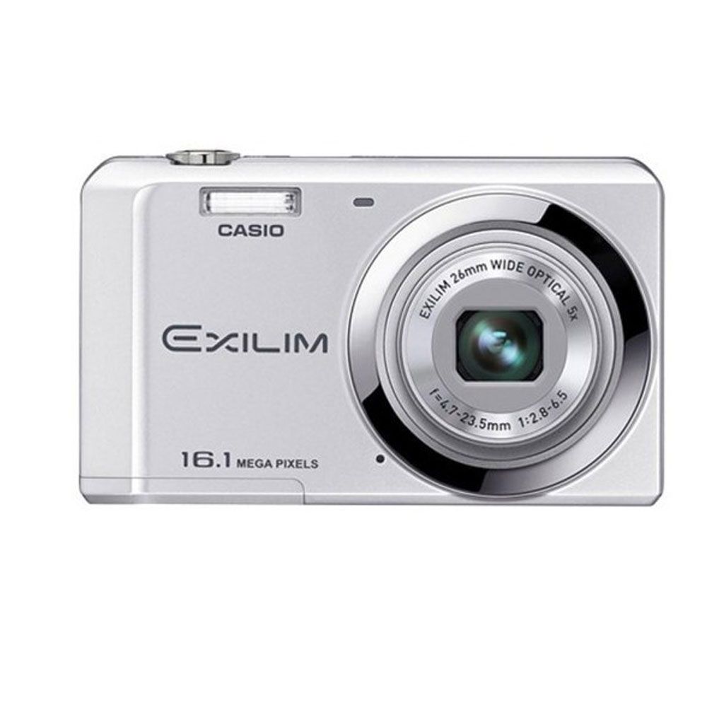 Casio EX-ZS6SR 16 MP 5X Gümüş Dijital Fotoğraf Makinesi