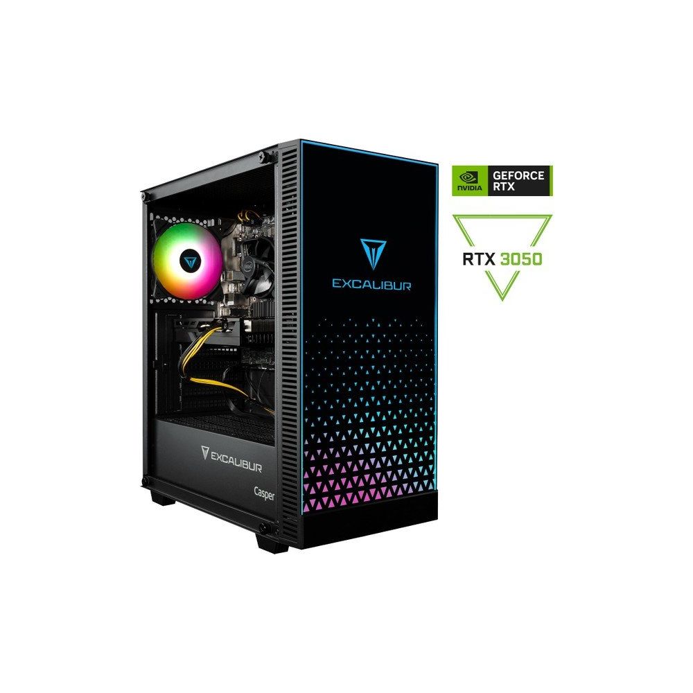 Casper Excalibur E65L.141F-BV50X-0FC i3-14100F 16GB RAM 500GB SSD 6GB RTX 3050 FreeDOS Oyun Bilgisayarı