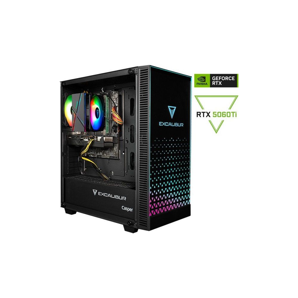 Casper Excalibur E65L.147F-EFT0X-0HD i7-14700F 64GB RAM 1TB SSD RTX 5060 Ti FreeDOS Oyun Bilgisayarı