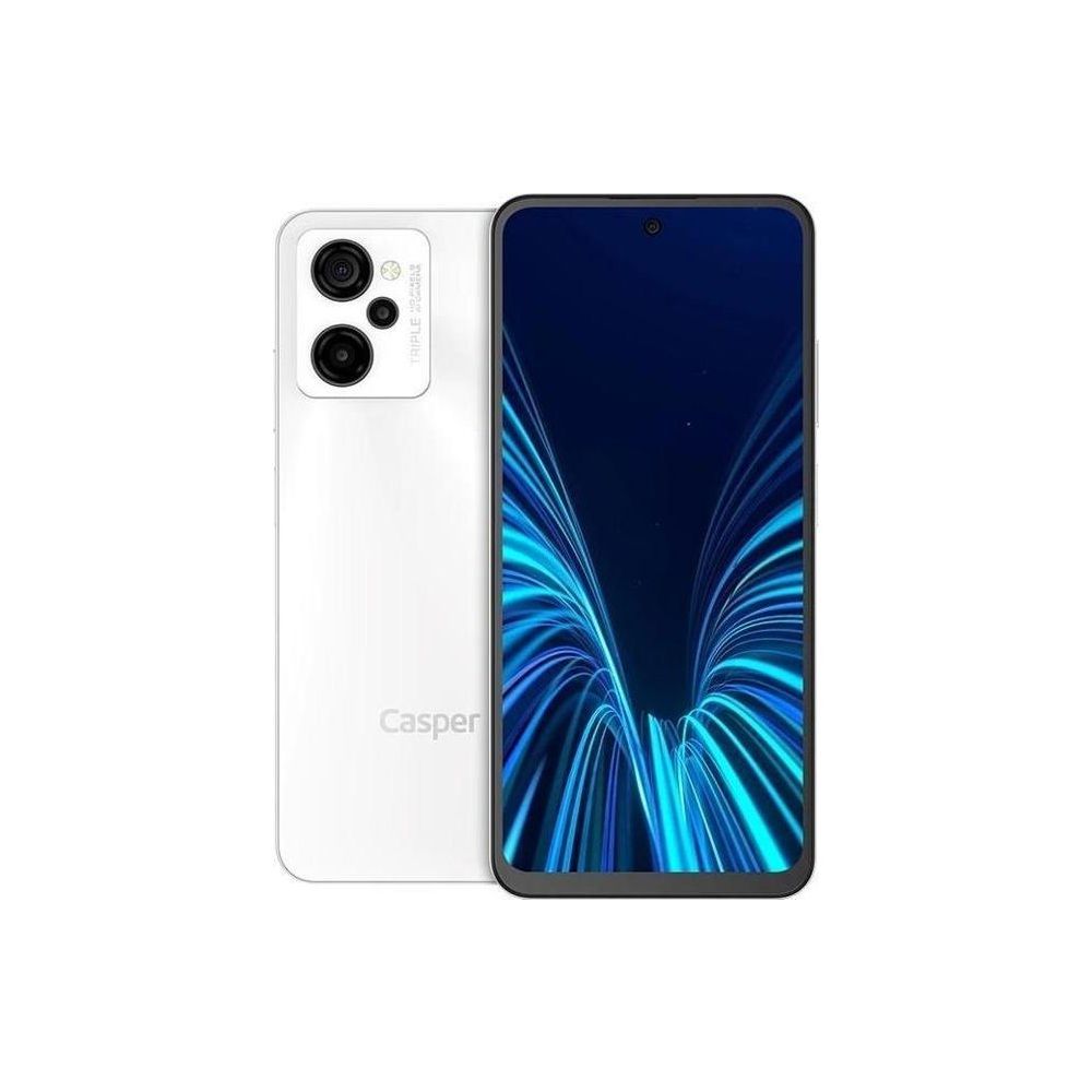 Casper Via M45 128GB 6GB Ram Sedef Beyazı