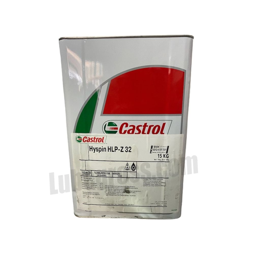 Castrol Hyspin HLPZ 32 15 kg Hidrolik Yağı Fiyatları