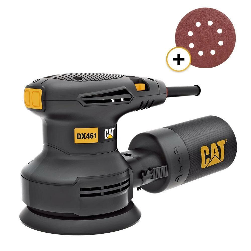 Cat DX461 400 Watt 125 mm Devir Ayarlı Profesyonel Eksantrik