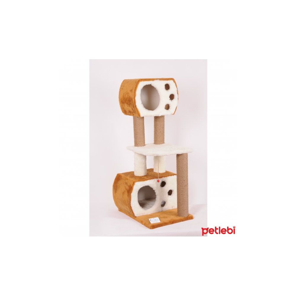 Cat Hause 115x60x45 Cm Kahverengi Tirmalama Kedi Evi Fiyatlari