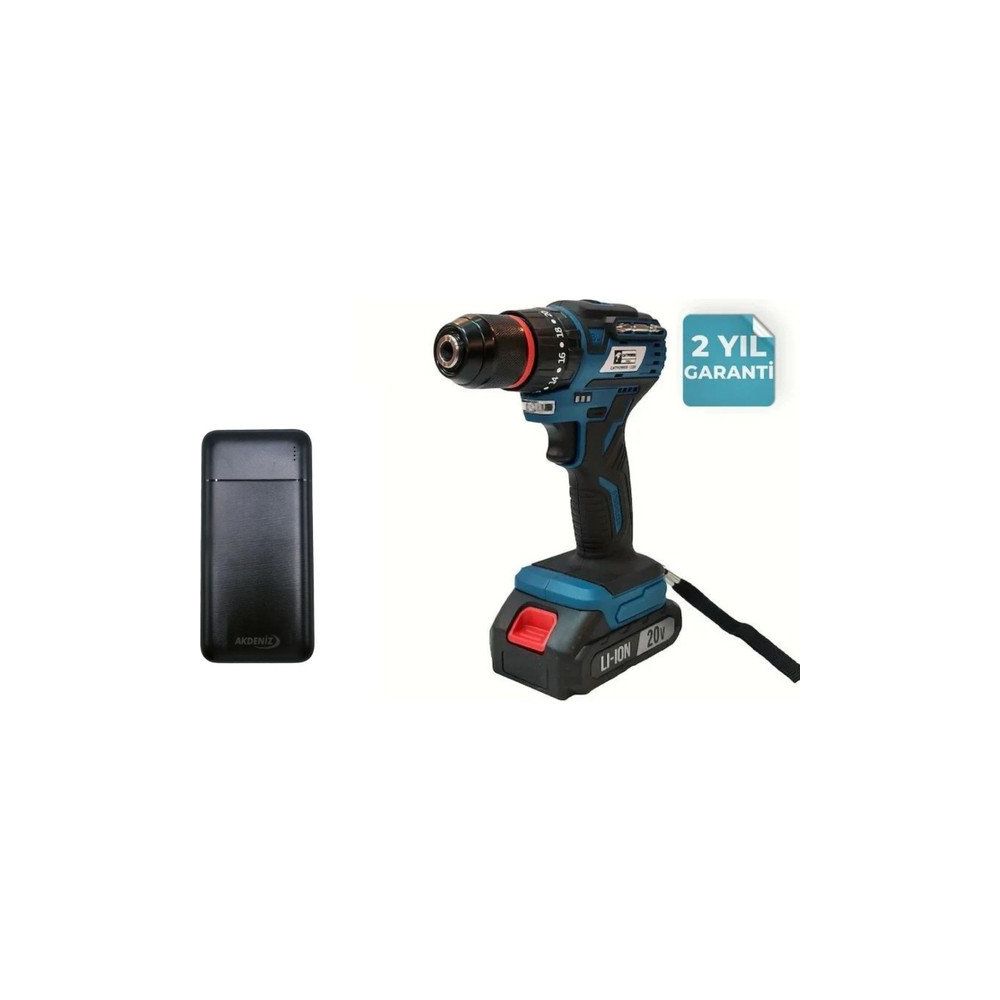 CatPower 1320 20 V 2.0 Ah Kömürsüz Li-Ion Çift Darbeli Akülü
