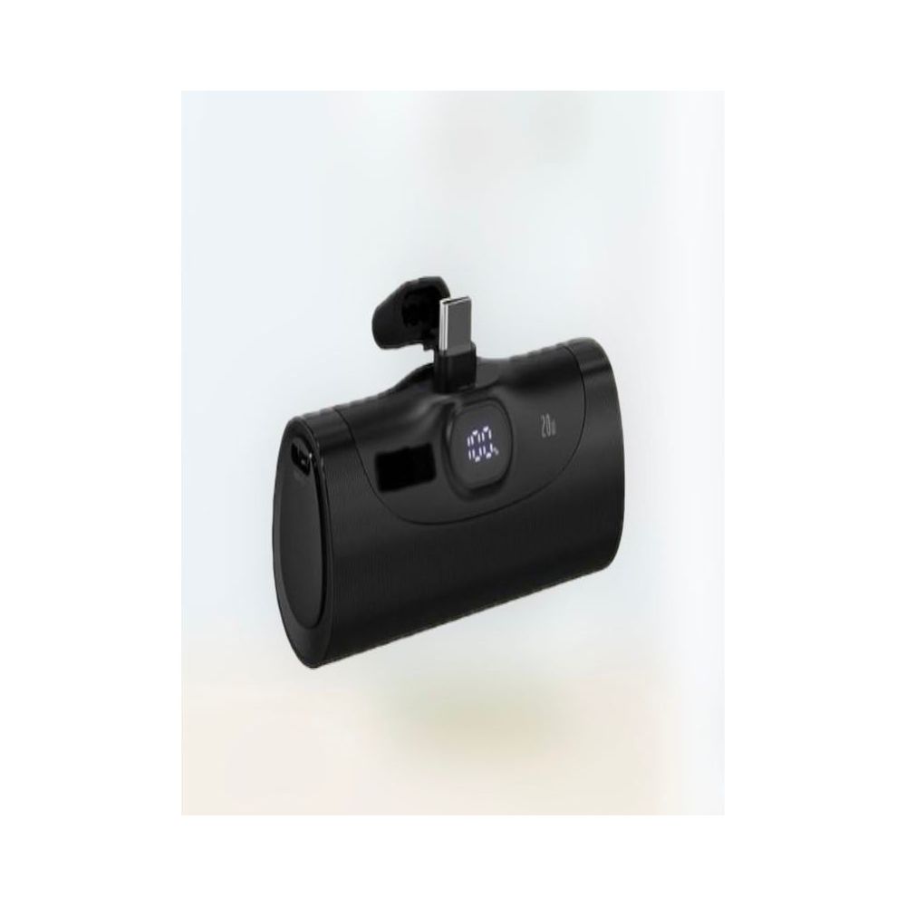 Çelikwork FP07 5.000 mAh Type-C 20 W Ultra Hızlı Şarj Siyah Powerbank