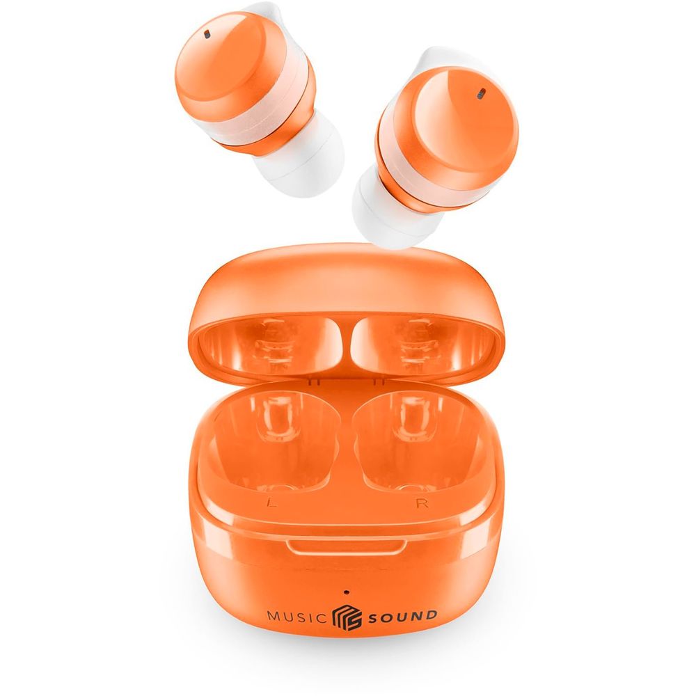Cellular Line Music Sound Flow Turuncu Bluetooth Kulaklık