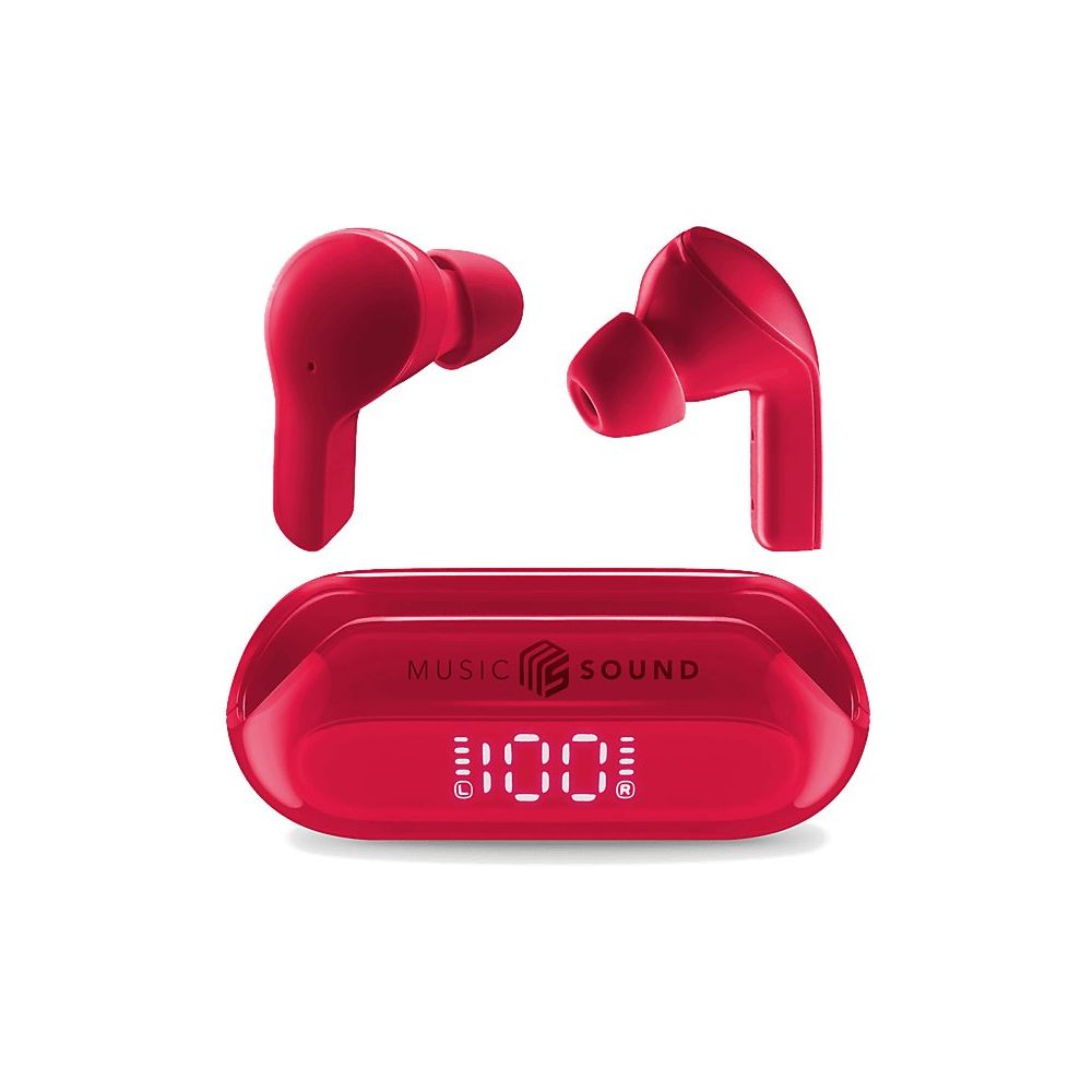 Cellular Line Music Sound Slide Kırmızı Bluetooth Kulaklık