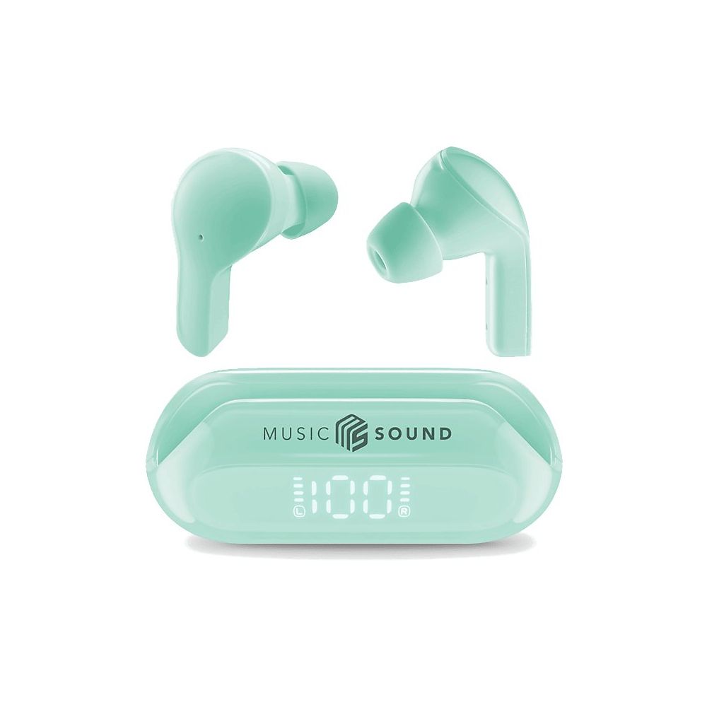 Cellular Line Music Sound Slide Yeşil Bluetooth Kulaklık
