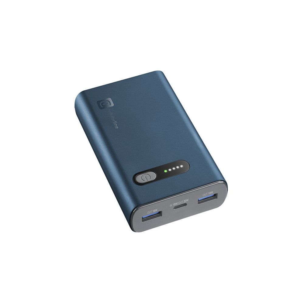 Cellular Line Pbfast01Pd10000G PD 20W Hızlı Şarj 10.000 mAh Yeşil Powerbank