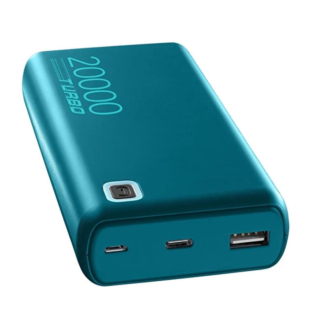 Cellularline Essence 20000 mAh 20 Watt Yeşil Powerbank