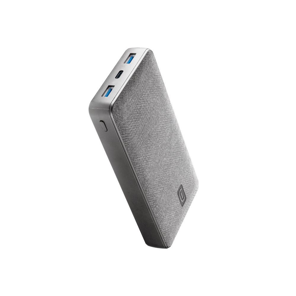 Cellularline Shade 20.000 Mah Pd 65W Usb-c Laptop Macbook Tablet Gri Powerbank