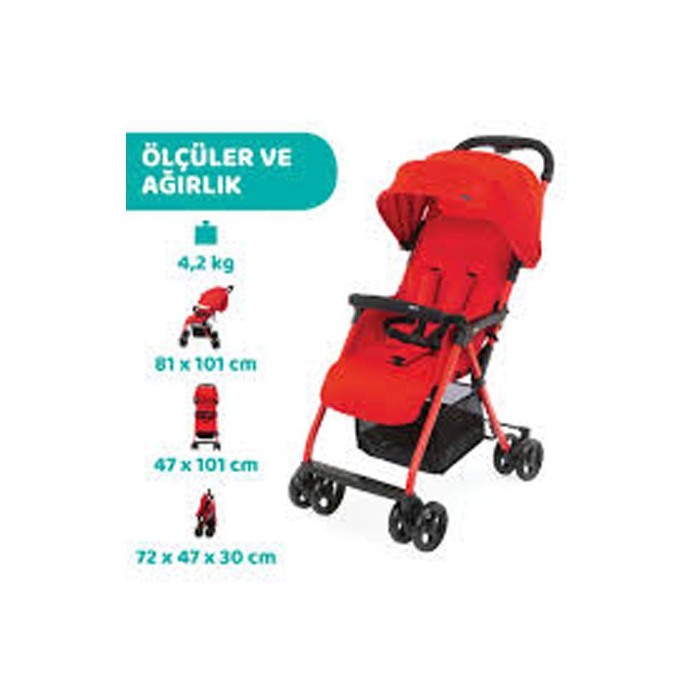 Chicco Ohlala Kırmızı Bebek Arabası Fiyatları