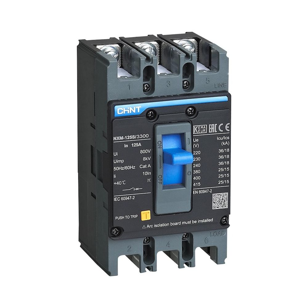 Chint 131364 NXM-160S/3300 3x160 Amper 36 kA Sabit Kompakt Şalter