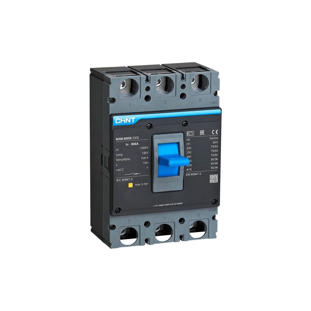 Chint 131376 NXM-800S/3300 50kA 3P Termik Manyetik Alçak Gerilim