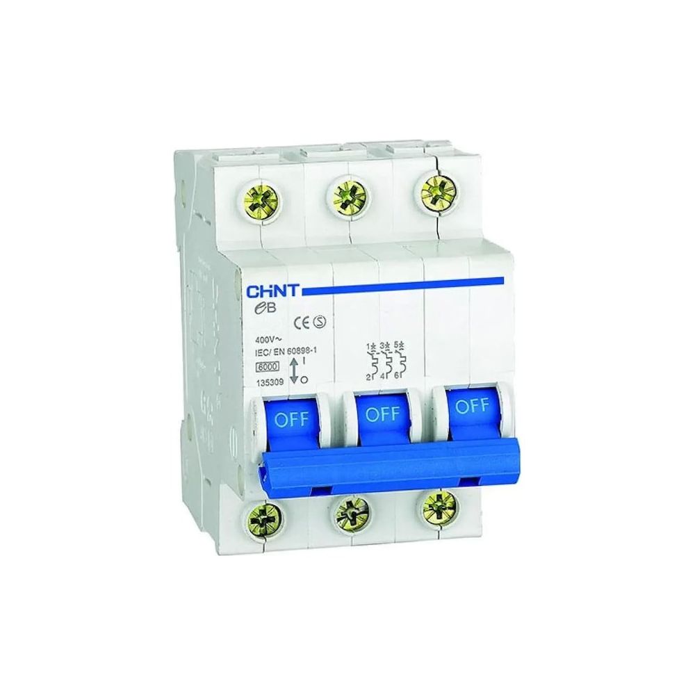 Chint 186518 Trifaze 3x40 A 4.5 kA B Tipi Otomatik Sigorta Fiyatları