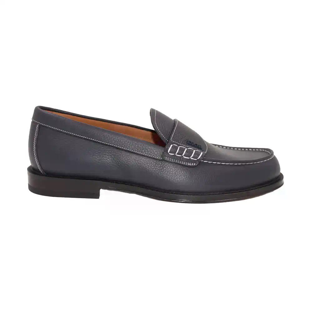 Christian Dior 3LO146YJK-520 Siyah Granville Loafer Grained Calf