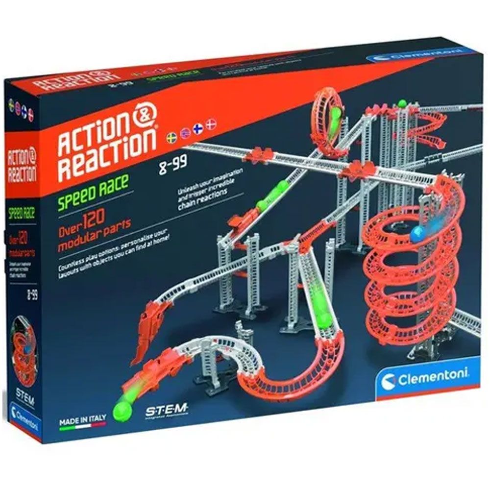 UNION×RIDE2点セット！！2441 Clementoni 75062TR Action & Reaction Hız Yarışı Fiyatları ve Modelleri