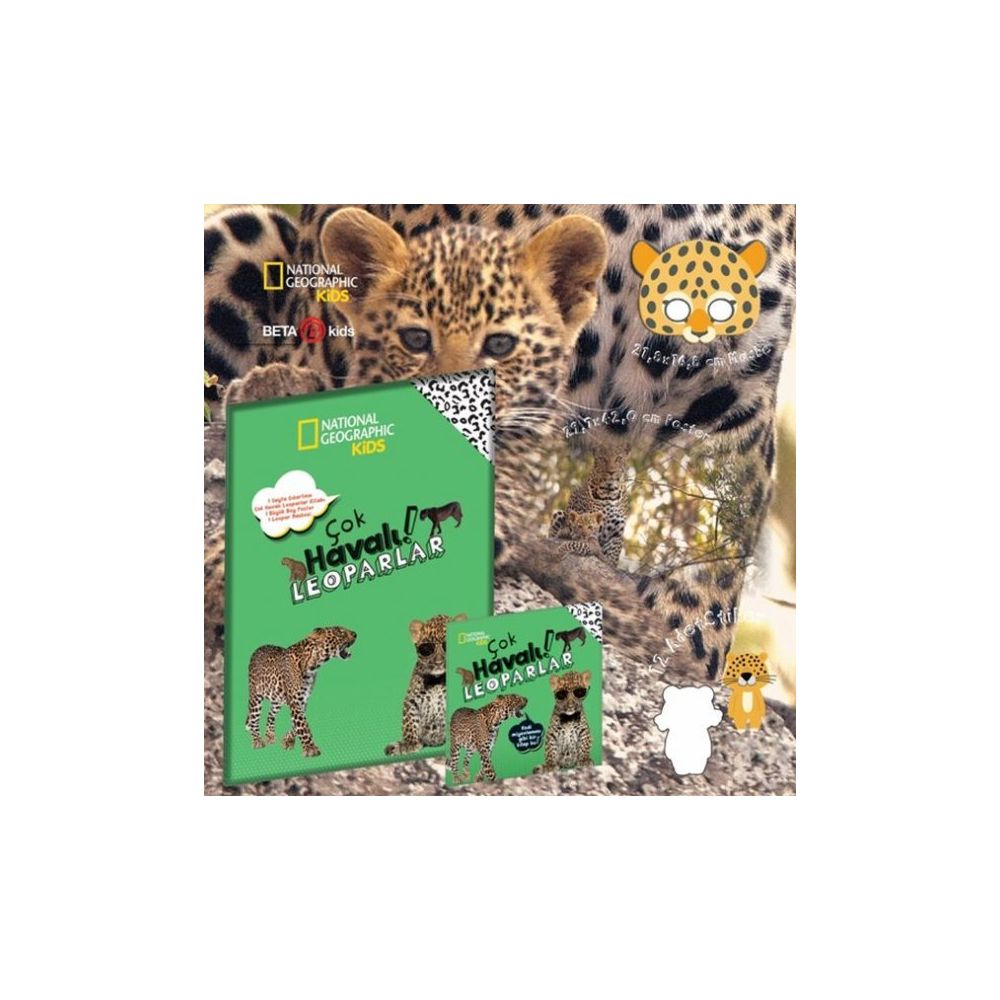 National Geographic Kids – Leopardi: Libro Per Bambini In Turco, Foto E Curiosità