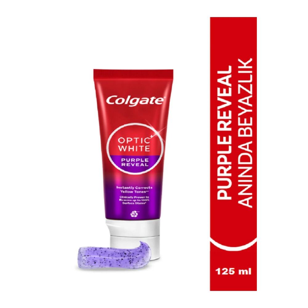 Colgate Optic White Purple Reveal 125 ml Diş Macunu Fiyatları | Cimri