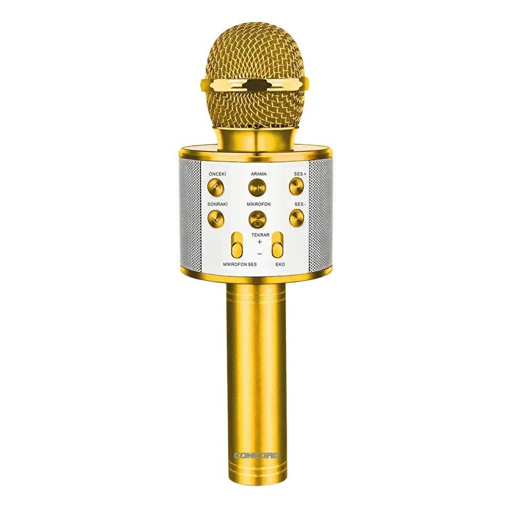 Concord C-8501 Karaoke Türkçe Mikrofon Bluetooth Hoparlör
