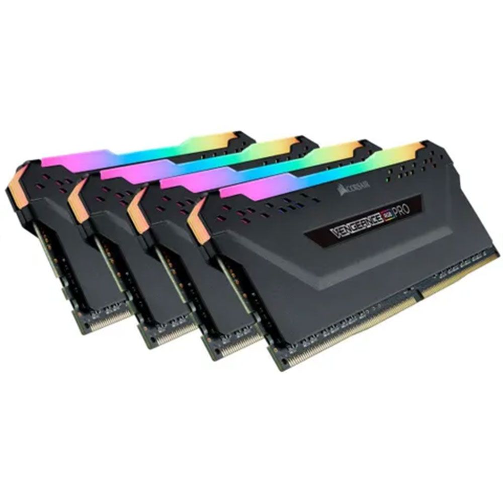 Corsair CMW64GX4M4D3600C18 Vengeance RGB Pro 4x16 GB 3600Mhz Siyah