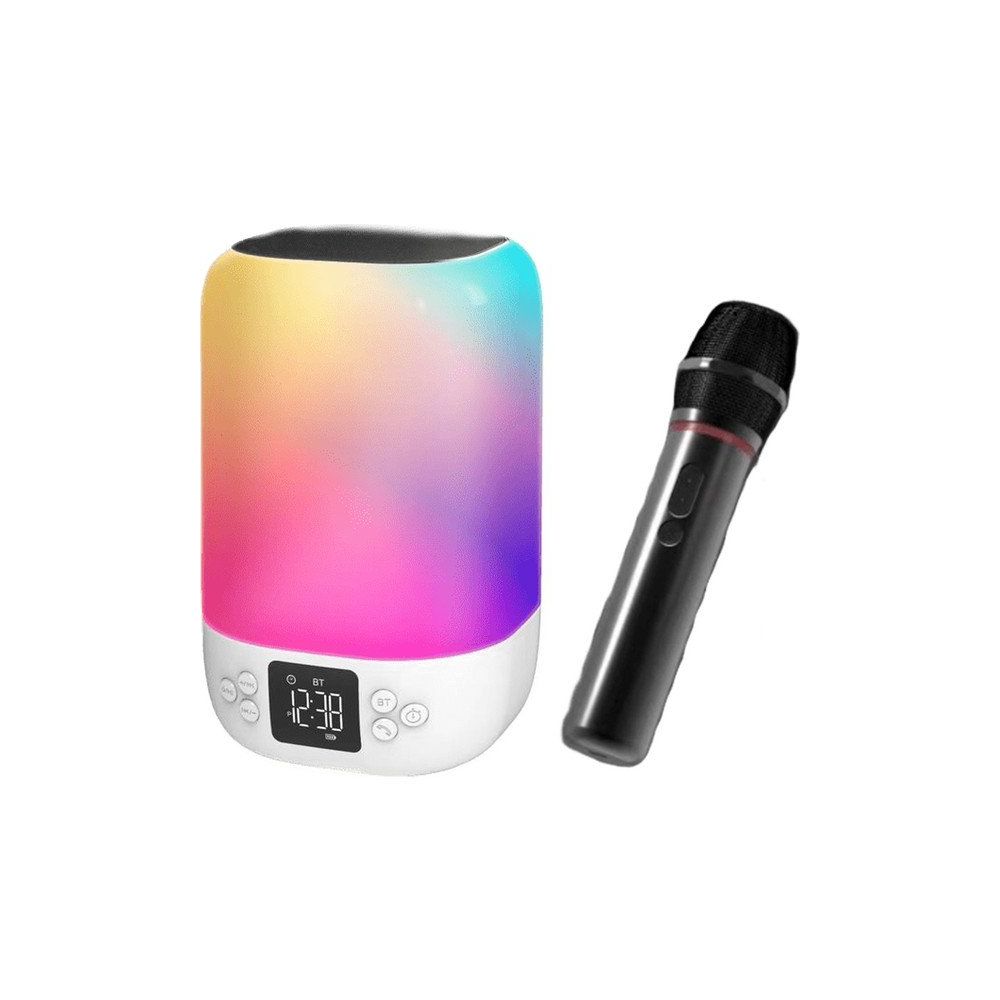 Cosmostech DY20K Karaoke RGB Işıklı Bluetooth Hoparlör