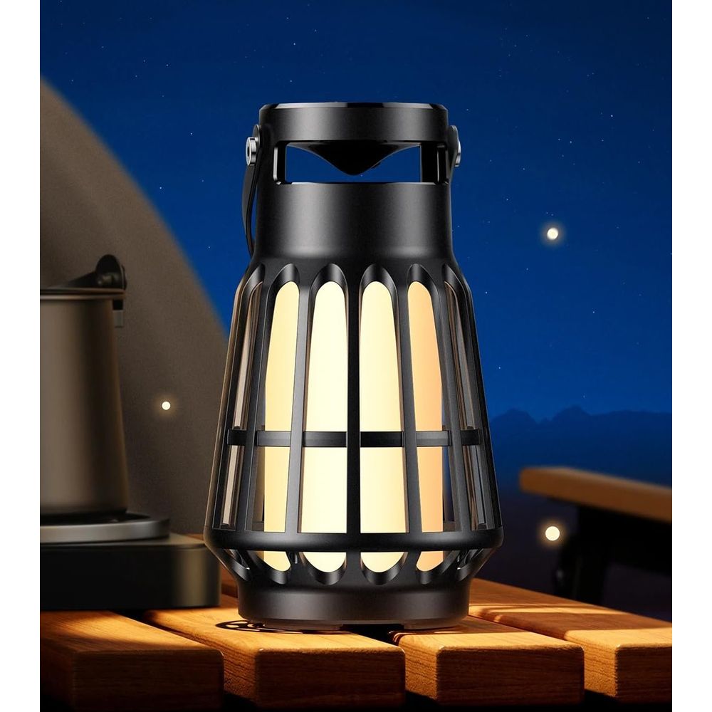 Coverzone Hoco BS61 Siyah Kamp Işığı Bluetooth Hoparlör