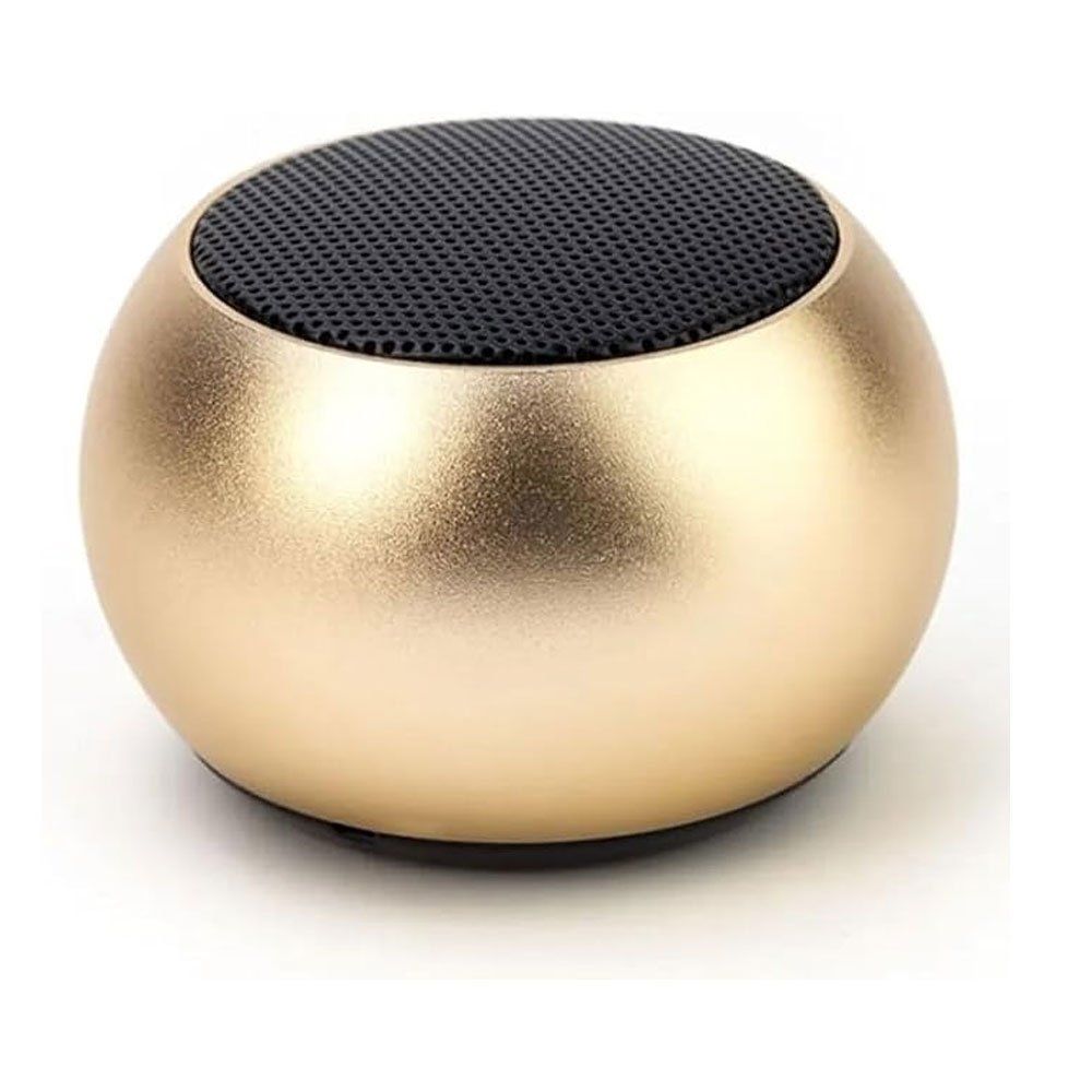 CoverZone M3 Gold Taşınabilir Speaker Kablosuz Bluetooth Hoparlör