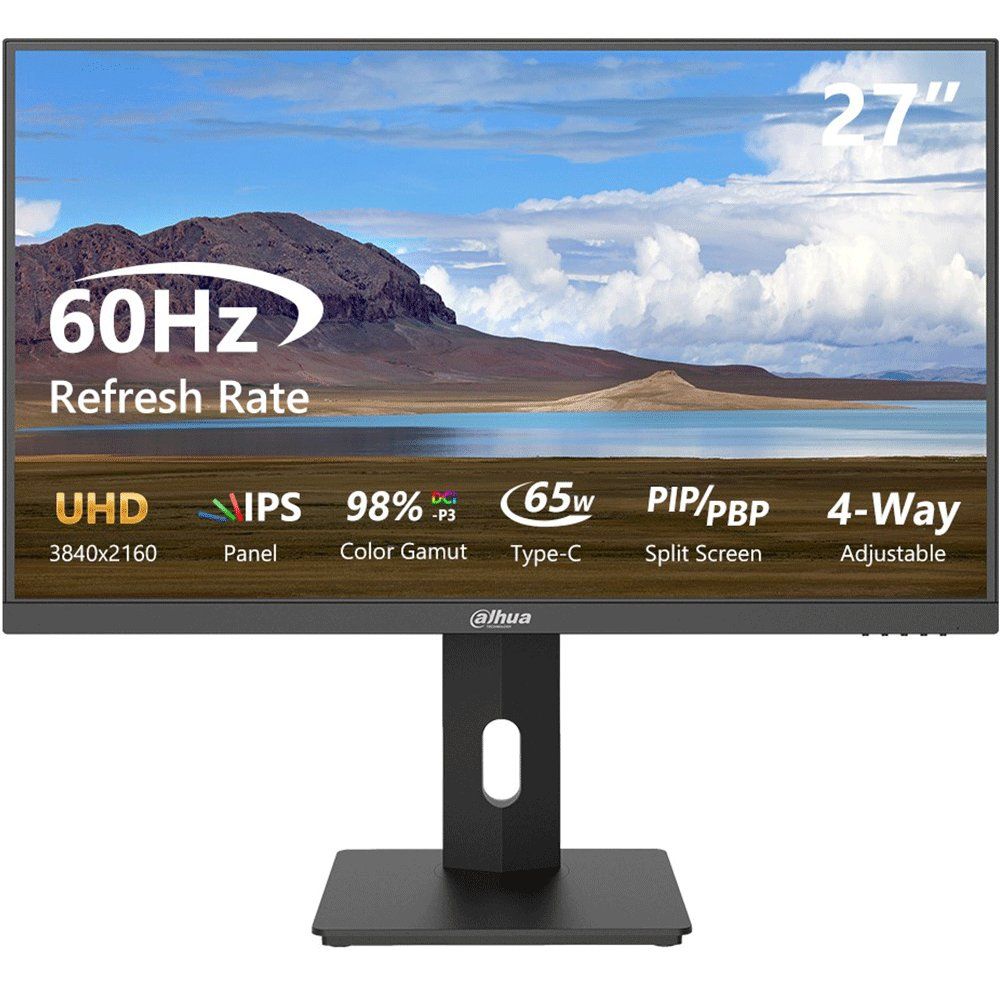 Dahua LM27-U401A 27 inç 60Hz 5ms IPS Pivot Monitör