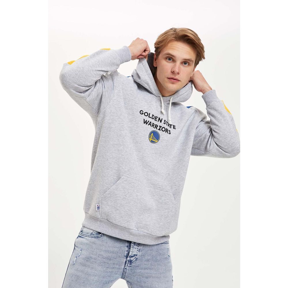 defacto gri sweatshirt