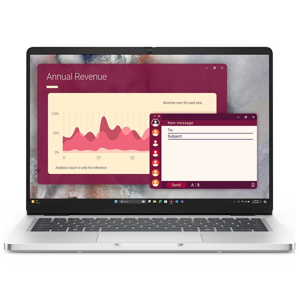 Dell Pro 14 PC14250 PC14250-C5235325-U Ultra 5 235U 32GB RAM 512GB SSD Ubuntu 14 inç Laptop - Notebook