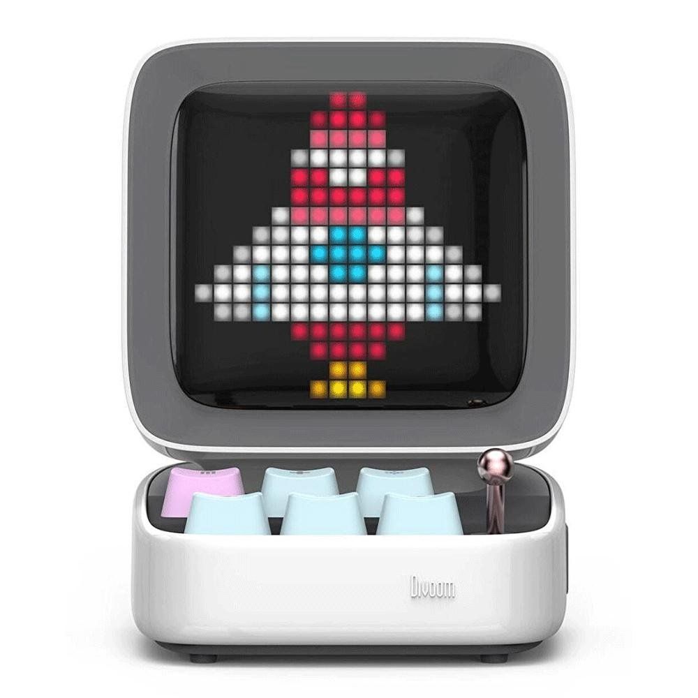 Divoom Ditoo Beyaz Bluetooth Hoparlör