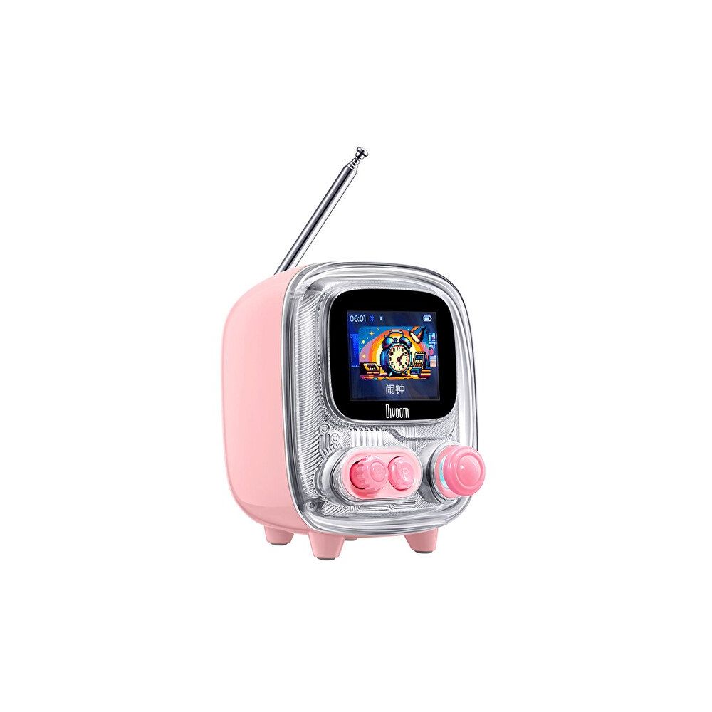 Divoom Tiivoo-2 Pembe Bluetooth Hoparlör