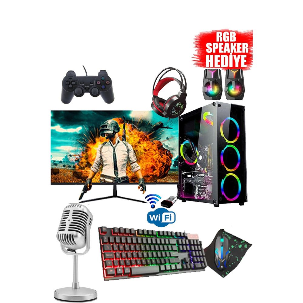 Dmc N22x (gta 5) I5 3470,16gb Ram,1tb Hdd+256gb Ssd 4gb 23.8" Curved Oyuncu Bilgisayarı