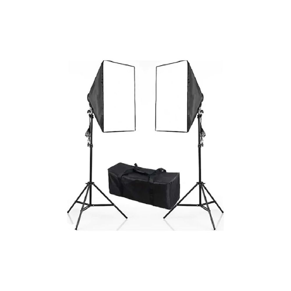 DP 50 x 70 cm Softbox 2'li Taşıma Çantalı Sürekli Işık Seti Fiyatları