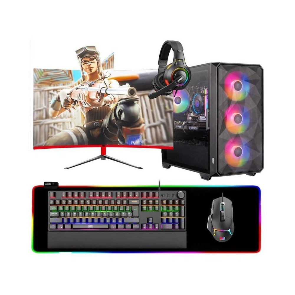 Dragos DRX6832 i5-11400F 16GB RAM 512GB SSD RTX 3050 FreeDOS 23.6 inç Monitör Oyun Bilgisayarı