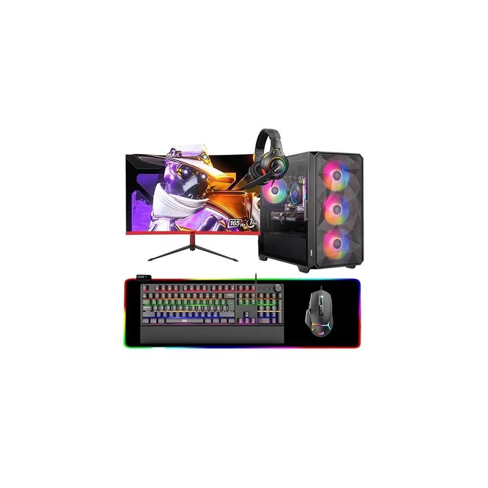 Dragos DRX6873 Ryzen 5 5600 16GB RAM 512GB SSD RTX 3050 FreeDOS 27 inç Monitör Oyun Bilgisayarı