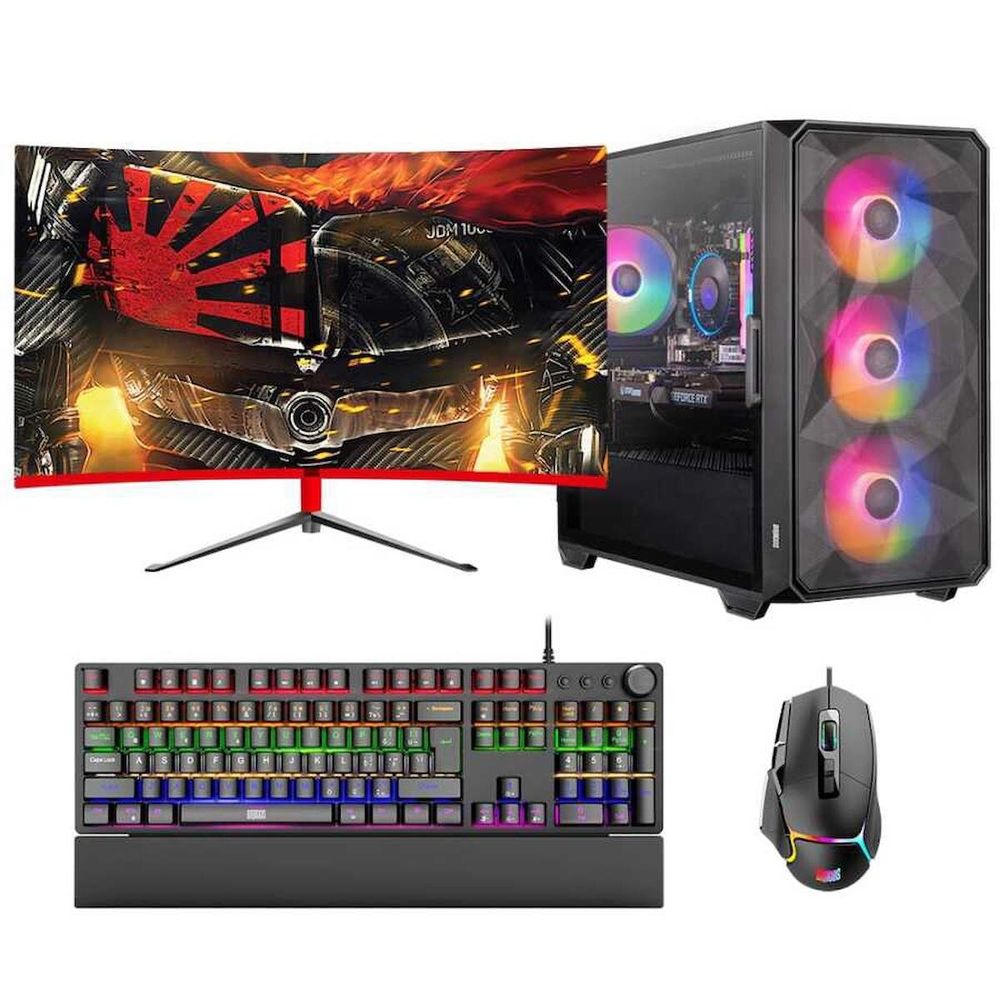Dragos DRX6905 i7-10700F 16GB RAM 512GB SSD RTX 3050 FreeDOS 27 inç Monitör Oyun Bilgisayarı
