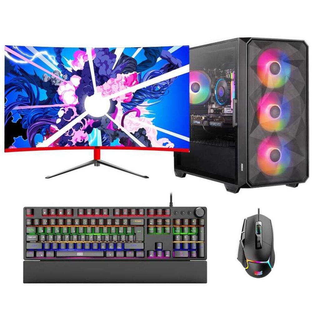 Dragos DRX6909 i7-10700F 32GB RAM 512GB SSD RTX 3050 FreeDOS 27 inç Monitör Oyun Bilgisayarı